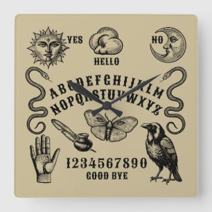 Praatbord Spirit Communicatie Vierkante Klok