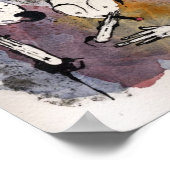 praatdamp poster (Hoek)