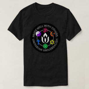Praateert goed met anderen Unitair Univeralisme Ho T-shirt
