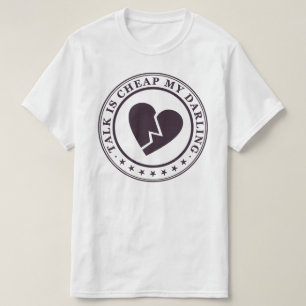 praatje is goedkoop t-shirt
