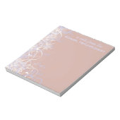 Praatje mooie schoolpsycholoog notitieblok (Linkerzijde)