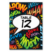 Praatwolk Pret Retro Stripboek Kaart (Achterkant)