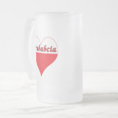 Prababcia Poland Heart Matglas Bierpul (Voorkant links)