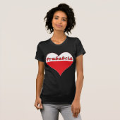 Prababcia Poland Heart T-shirt (Voorkant volledig)