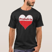 Prababcia Poland Heart T-shirt (Voorkant)