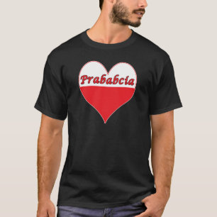Prababcia Poland Heart T-shirt