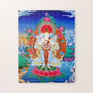 Prabhutaratna Buddha Cool oriental Padmakumara art Legpuzzel