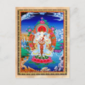 Prabhutaratna Buddha Cool oriental Padmakumara Briefkaart (Voorkant)