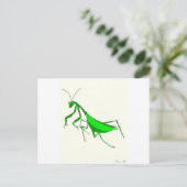 Prabying Mantis Products Briefkaart (Staand voorkant)
