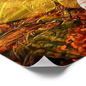 Prabying Mystical Spiritueel Girl Poster (Hoek)