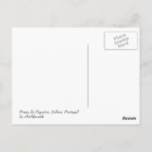 Praça da Figueira Briefkaart (Achterkant)