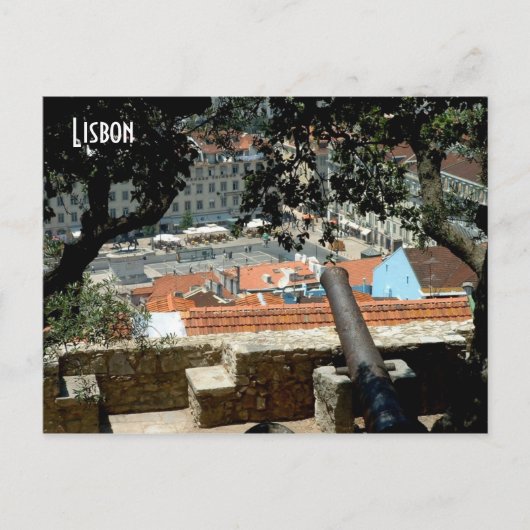 Praça da Figueira Briefkaart (Voorkant)