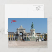 Praca do Comercio Briefkaart (Voorkant / Achterkant)