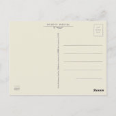 Praça do Comercio in Lissabon tijdens Kerstmis Briefkaart (Achterkant)