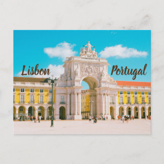 Praça do Comércio Lissabon Portugal Briefkaart