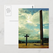 Praça do papa, Belo Horizonte, Brazilië Briefkaart (Voorkant / Achterkant)