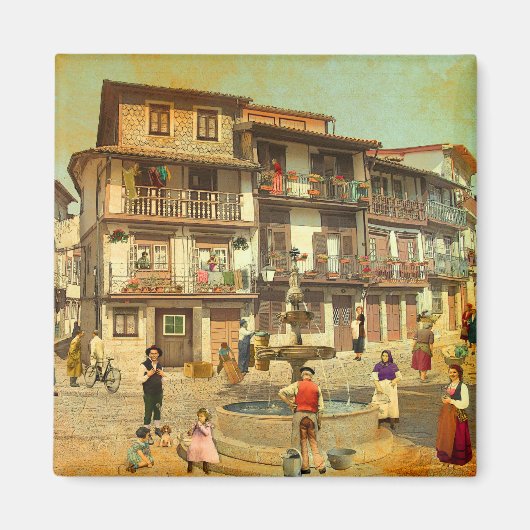 Praça São Tiago (Guimarães - Portugal) Magneet (Voorkant)
