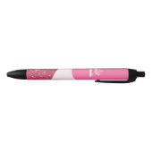 Pracht Autograaf Pen Roze Bes Sparkling Prachten (Bodem)