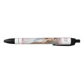 Pracht Autografeer Pen Roze Goud Glitters Prachten (Bodem)