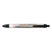 Pracht Autografeer Pen Roze Goud Glitters Prachten (Achterkant)
