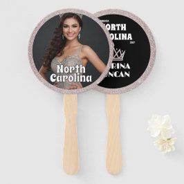 Pracht Fan Waver Glitter Glam Prachten Set van 10 Handwaaier