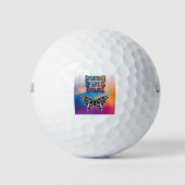 Pracht van het leven met vlinder golfballen (Voorkant)