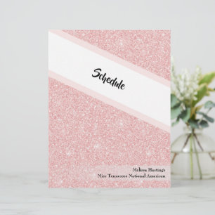 Prachtband Binder Scheidingspagina Glitter Sash