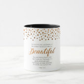 Prachtig, 1 Peter 3 de Verse van de Manuscript Mok (Midden)