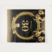 Prachtig 30e Man verjaardagswhiskey evenementenwan Wandkleed (Voorkant (horizontaal))