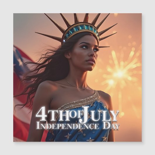 Prachtig 4 juli-ontwerp - Vuurwerk en vrijheid (Voorkant)