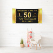 Prachtig, 50e kerkdecoratie, Jubileum, Spandoek (Insitu)