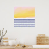 Prachtig abstract design poster (Keuken)