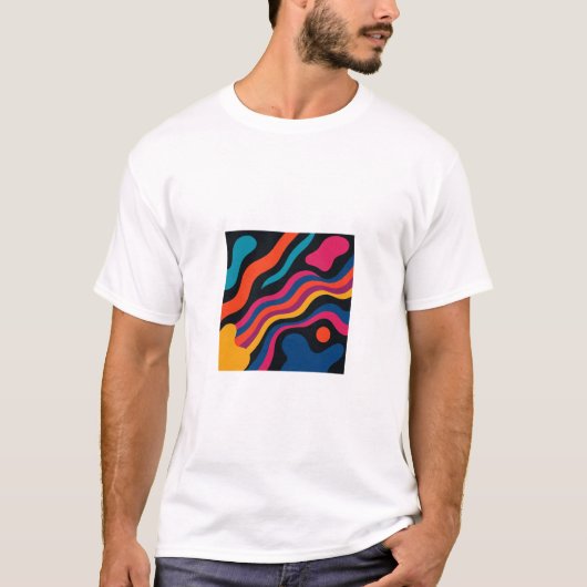 Prachtig abstract design voor bijna elk product. t-shirt (Voorkant)