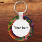 Prachtig abstract ontwerp sleutelhanger (Voorkant)