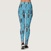 Prachtig Abstract patroon Symbolen Leggings (Achterkant)