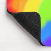 Prachtig Abstract regenboogontwerp Muismat (Hoek)