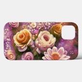 Prachtig acrylisch ventilatorpatroon Case-Mate iPhone case (Achterkant (horizontaal))