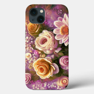 Prachtig acrylisch ventilatorpatroon Case-Mate iPhone case