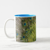 prachtig afbeelding tweekleurige koffiemok (Links)