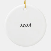 Prachtig Afghaans hondenmonument Keramisch Ornament (Achterkant)