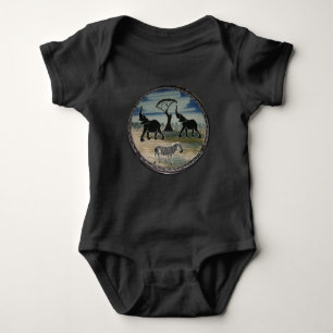 Prachtig Afrika Kenia Elegant Wildlife design Romper