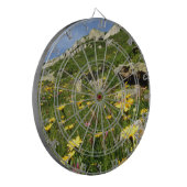 Prachtig! Alpiene bloemen Dartbord (Voorkant Links)