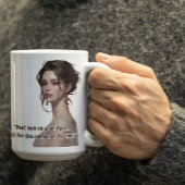 Prachtig anime meisje koffiemok