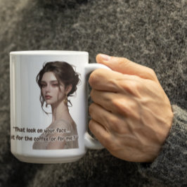 Prachtig anime meisje koffiemok