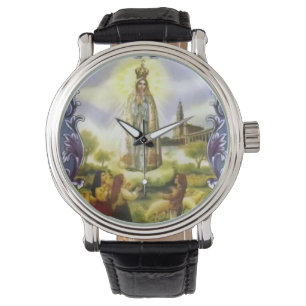 Prachtig Antiek afbeelding van het apparaat Our La Horloge