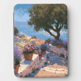 PRACHTIG Aquarel MEDITERRANEAN SCHILDERIJ