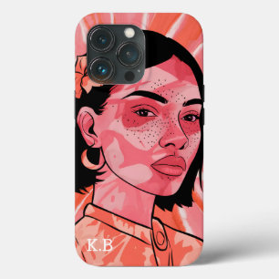 Prachtig artistiek meisje Case-Mate iPhone case