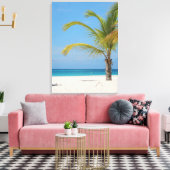 Prachtig Aruba Canvas Afdruk (Insitu (Woonkamer))