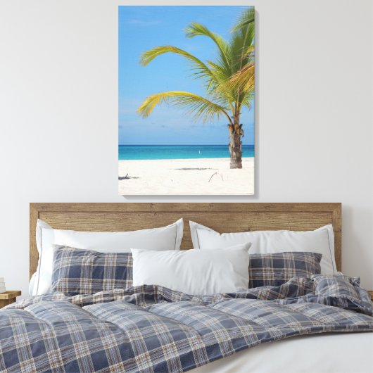 Prachtig Aruba Canvas Afdruk (Insitu (Slaapkamer))