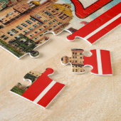 Prachtig Atlantic City Briefkaart Legpuzzel (Zijkant)
